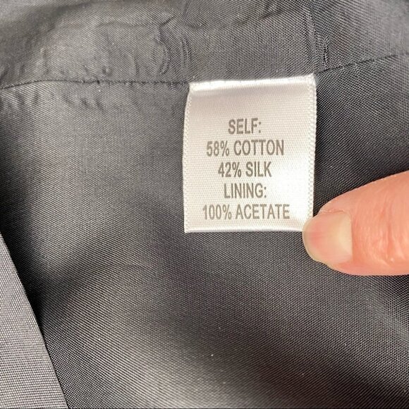 Talbots fitted cocktail dress in a silk blend, midi length, fully lined - Picture 11 of 12